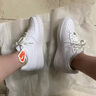 耐克（NIKE）官方空軍一號(hào)AIR FORCE 1男子運(yùn)動(dòng)鞋秋季膠底板鞋CW2288 111白色/白色 39 曬單實(shí)拍圖