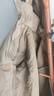 馬登工裝 美式復(fù)古PCU連帽棉服戶外登山中長款派克服加厚棉襖大衣男冬 卡其色 L 曬單實(shí)拍圖