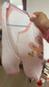 嬰蓓依嬰兒連體衣秋冬季加厚女寶寶哈衣爬服新生兒衣服保暖衣卡通夾棉 粉粉兔 59cm 曬單實(shí)拍圖