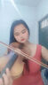 德魯大叔木質(zhì)小提琴初學(xué)者專(zhuān)業(yè)演奏學(xué)生成人男女手工琴兒童小提琴入門(mén) 3/4適合1.50m身高 十年保質(zhì)+全套配件+教學(xué)視頻 曬單實(shí)拍圖