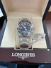 浪琴（LONGINES）康卡斯系列39MM石英男表L3.730.4.96.6贈(zèng)截表器節(jié)日生日禮物 曬單實(shí)拍圖