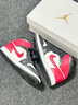 耐克（NIKE）女鞋AIR JORDAN1 MID女子AJ1復(fù)古緩震籃球鞋休閑板鞋 BQ6472-160 37.5 曬單實(shí)拍圖