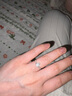 AVHE鉑金鉆戒女戒求結(jié)婚群鑲水滴鴿子蛋培育鉆石戒指禮物送女 璀璨水滴18K金-主鉆2克拉 曬單實拍圖