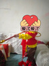 莞町電影魔童降世哪吒同款衣服哪吒服裝兒童西游記cos服幼兒園演出服 有扣六件套+圈+肚兜+槍 120 曬單實(shí)拍圖