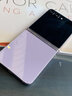 三星SAMSUNG Galaxy Z Flip5折疊屏5G手機小巧隨行大視野外屏庫存機 冰玫紫 8+256GB韓版可刷國行 曬單實(shí)拍圖