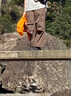 駱駝（CAMEL）【傘兵褲】速干工裝褲女寬松闊腿褲戶外徒步登山長褲降落傘褲9196 曬單實拍圖
