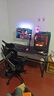杰妮卡碳纖維電競桌椅套裝高端雙人家用書(shū)桌游戲主播桌子辦公臺式電腦桌 【RGB工學(xué)大師】星空膜 140*70*75 曬單實(shí)拍圖