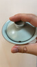 東道汝窯河南非遺蓋碗陶瓷功夫茶具三才蓋碗開片可養(yǎng)汝瓷泡茶碗禮盒裝 三寶蓋碗2021款天青色110ml 曬單實拍圖