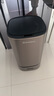 西屋（Westinghouse）自動(dòng)打包智能垃圾桶帶蓋衛(wèi)生間感應(yīng)廚房客廳家用 深空灰13L+自動(dòng)打包+自主套袋 曬單實(shí)拍圖