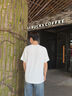 GENIOLAMODE冰絲短袖t恤男夏季薄款速干防曬運(yùn)動(dòng)高街痞帥休閑體恤潮 白色 L 曬單實(shí)拍圖