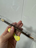 NOVO自然塑形砍刀眉筆雙頭小三角砍刀細眉筆雙頭眉筆防汗自然不暈染 2#灰棕色 曬單實拍圖