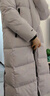 李寧長羽絨服女子新款健身戶外百搭80%鴨絨運(yùn)動外套AYMU242 曬單實拍圖