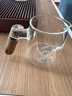 久堂木把鑲銀公道杯玻璃高檔分茶器網(wǎng)紅功夫茶具配件倒茶茶海單個(gè)日式 大直身木把-鑲銀公杯-荷蓮 曬單實(shí)拍圖