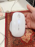 英菲克（INPHIC）M1二代無線藍(lán)牙鼠標(biāo)typec可充電辦公靜音電量顯示便攜適用蘋果IPAD筆記本電腦 【非對稱手型+側(cè)翼指托+電量顯示】陶瓷白 曬單實(shí)拍圖