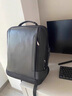 威廉王子 WILLIAM PRINCE商務(wù)雙肩包男士高端電腦包出差大容量旅行包定制擴容背包大學(xué)生 威廉王子-火山黑 曬單實(shí)拍圖
