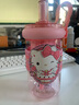 Hello Kitty塑料杯子耐高溫女士吸管杯學(xué)生大容量冰霸杯高顏值禮物可愛(ài)太空杯 kitty派對杯660ml（禮盒裝） 曬單實(shí)拍圖