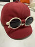 暢印潮酷小童寶寶墨鏡鴨舌帽子眼鏡可拆飛行員帽子防曬遮陽(yáng)寶寶棒球帽 棒球帽-紅色【送墨鏡可拆卸】 帽圍47-52cm/參考1-6歲 曬單實(shí)拍圖
