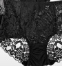 TINGE性感蕾絲女士內(nèi)褲中腰無痕純色棉襠內(nèi)褲女大碼4條裝 XL 曬單實拍圖