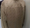 GXG男裝雙色印花長(cháng)袖襯衫外套 米色 170/M 曬單實(shí)拍圖