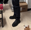 駱駝（CAMEL）英倫復(fù)古厚底低幫城市戶外休閑工裝鞋男 G15S836018 黑色 42  曬單實(shí)拍圖
