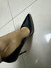 JOOC玖詩(shī)夏季新款尖頭高跟鞋女細跟單鞋百搭通勤職業(yè)法式女鞋小碼2965 經(jīng)典黑【9.5CM】 36 曬單實(shí)拍圖