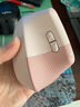 羅技（Logitech）Lift人體工學(xué)系列鼠標無(wú)線(xiàn)藍牙垂直立式中小手商務(wù)辦公送男女生禮物 LIFT櫻花粉+羅技桌墊粉色 曬單實(shí)拍圖