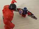 樂(lè)高（LEGO）8歲+漫威超級(jí)英雄模型粉絲收藏玩具禮物 76292美國(guó)隊(duì)長(zhǎng)大戰(zhàn)紅浩克 曬單實(shí)拍圖