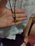 京越隆足金999哈嘍 Kitty吊墜 黃金KT貓框蝴蝶結(jié)吊墜女項(xiàng)鏈送女友禮物 黃金大鏤空貓1.9-2g【黑色桃花項(xiàng)繩】 曬單實(shí)拍圖