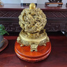 爵世皇庭鼎擺件銅工藝品辦公室擺件風(fēng)水九轉(zhuǎn)乾坤擺件開業(yè)大吉擺件 大號 曬單實拍圖