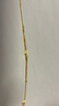 謝瑞麟（TSL）黃金手鏈5G工藝幾何方形足金手飾女款XK628 約3.4g 曬單實(shí)拍圖