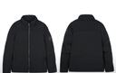才子（TRIES）多功能防護(hù)羽絨服秋冬新款立領(lǐng)加厚保暖防風(fēng)外套純色商務(wù) 黑色 XL (175/92A) 曬單實拍圖