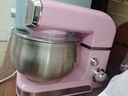 康佳（KONKA） 全自動(dòng)和面機家用廚師機多功能揉面機攪拌電動(dòng)打蛋器攪面機烘焙奶油打發(fā)鮮奶料理機 KM-991 3.5升粉色廚師機-雙桶套餐 曬單實(shí)拍圖