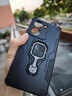 莫迪爾 適用小米redmi turbo4pro氣囊防摔手機殼紅米TURBO4全包鏡頭保護套金屬指環(huán)支架車(chē)載磁吸手機套 【炫酷黑】金屬支架&氣囊防摔 紅米Turbo4 曬單實(shí)拍圖
