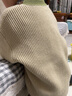 巴拉巴拉男童毛衣兒童針織衫寶寶秋裝2024年毛衫撞色小童開衫208324103101 曬單實(shí)拍圖