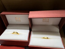 周生生七夕禮物永系列  足金素圈黃金戒指 婚戒對戒男女指環(huán) 78206R計價 20圈 - 5.85克(含工費160元) 曬單實拍圖