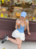 SugarSu沈夢(mèng)辰迪麗熱巴同款|24夏復(fù)古增高豬籠羅馬厚底涼鞋女 黑色 38 曬單實(shí)拍圖