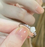 HR赫蓮娜閨蜜戒指女生一對情侶對戒小眾設(shè)計信物紀(jì)念日禮物送姐妹 櫻花戒指【品牌禮盒】 曬單實(shí)拍圖