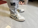 亞瑟士ASICS男女舒適運(yùn)動休閑鞋 COURT MZ 2.0 白色/米色/碳灰色 42  曬單實(shí)拍圖