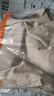 森馬（Semir）休閑褲女純棉打褶闊腿褲腰帶秋復古磨毛長褲顯腿長101524127005A 曬單實拍圖