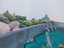 東方之約 假山石槽小魚缸魚池循環(huán)噴泉水景微景觀瀑布流水器擺件造景配件 款式十一 山明水秀40cm 曬單實拍圖