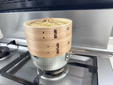 霜山SHIMOYAMA鋁合金雪平鍋日式錘紋不粘鍋家用湯鍋奶鍋小煮鍋一人食泡面鍋 1層蒸籠+蒸籠紙+無蓋鍋-直徑 18cm 曬單實拍圖