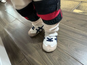 貝比嬰兒鞋夏季小月齡男寶寶鞋子嬰幼兒女童室內(nèi)軟底防滑春款 藏青色 曬單實拍圖
