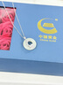 中國黃金牡丹花銀項(xiàng)鏈女2025新款和田玉吊墜女生生日禮物女友老婆結(jié)婚紀(jì)念 牡丹花平安扣和田玉項(xiàng)鏈【京速達(dá)】 曬單實(shí)拍圖