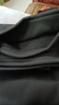 皮爾卡丹（pierre cardin）一步裙半身裙新款高腰顯瘦中長款冬裙開叉直筒包臀長裙包裙女秋冬 黑色  后面開叉裙 【秋冬款】松 2XL 建議140-160斤 曬單實(shí)拍圖