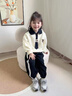 女童春裝套裝2025新款洋氣時(shí)髦運動(dòng)學(xué)院風(fēng)兒童女寶韓系春季兩件套 圖片色 140 cm 曬單實(shí)拍圖
