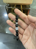 吉徹堂黑曜石海藍(lán)寶手串銀曜石手串轉(zhuǎn)運(yùn)珠手鏈五行補(bǔ)水黑曜石單圈手串 8mm-銀曜石海藍(lán)寶手串 曬單實(shí)拍圖