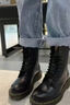 Dr.Martens馬丁（DR.MARTENS）1460 Nappa女款春季舒適馬丁靴啞光軟皮黑色鞋 黑色 41 曬單實拍圖