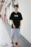 佐敘牛仔褲男士夏季薄款寬松直筒2025新款七分男款時(shí)尚百搭休閑褲子 淺藍(lán)色 常規(guī) XL 曬單實(shí)拍圖