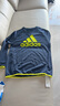 阿迪達(dá)斯 （adidas）男童B BL SWT 速干運(yùn)動長袖圓領(lǐng)衛(wèi)衣套頭衫GN1481 藍(lán)色 164  曬單實(shí)拍圖