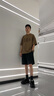 馬克華菲男鞋一腳蹬運動(dòng)半拖鞋男夏季透氣涼鞋男厚底懶人鞋子情侶老爹鞋潮 純白 41 曬單實(shí)拍圖